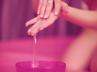 slippery nuru massage with nuru gel